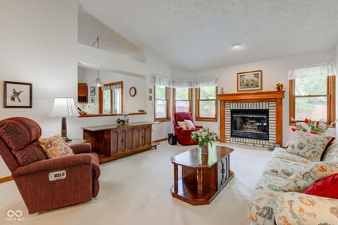 Living room at 12258 Charing Cross Road, Carmel, IN