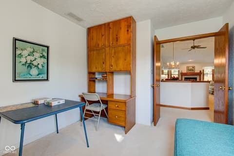 Home office at 12258 Charing Cross Road, Carmel, IN