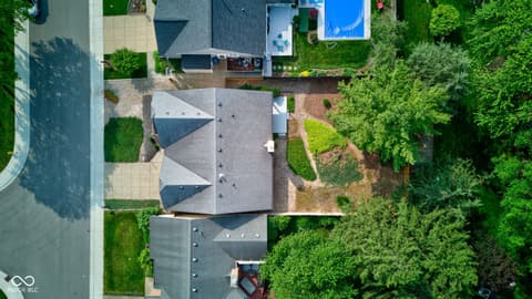 Aerial view at 12258 Charing Cross Road, Carmel, IN