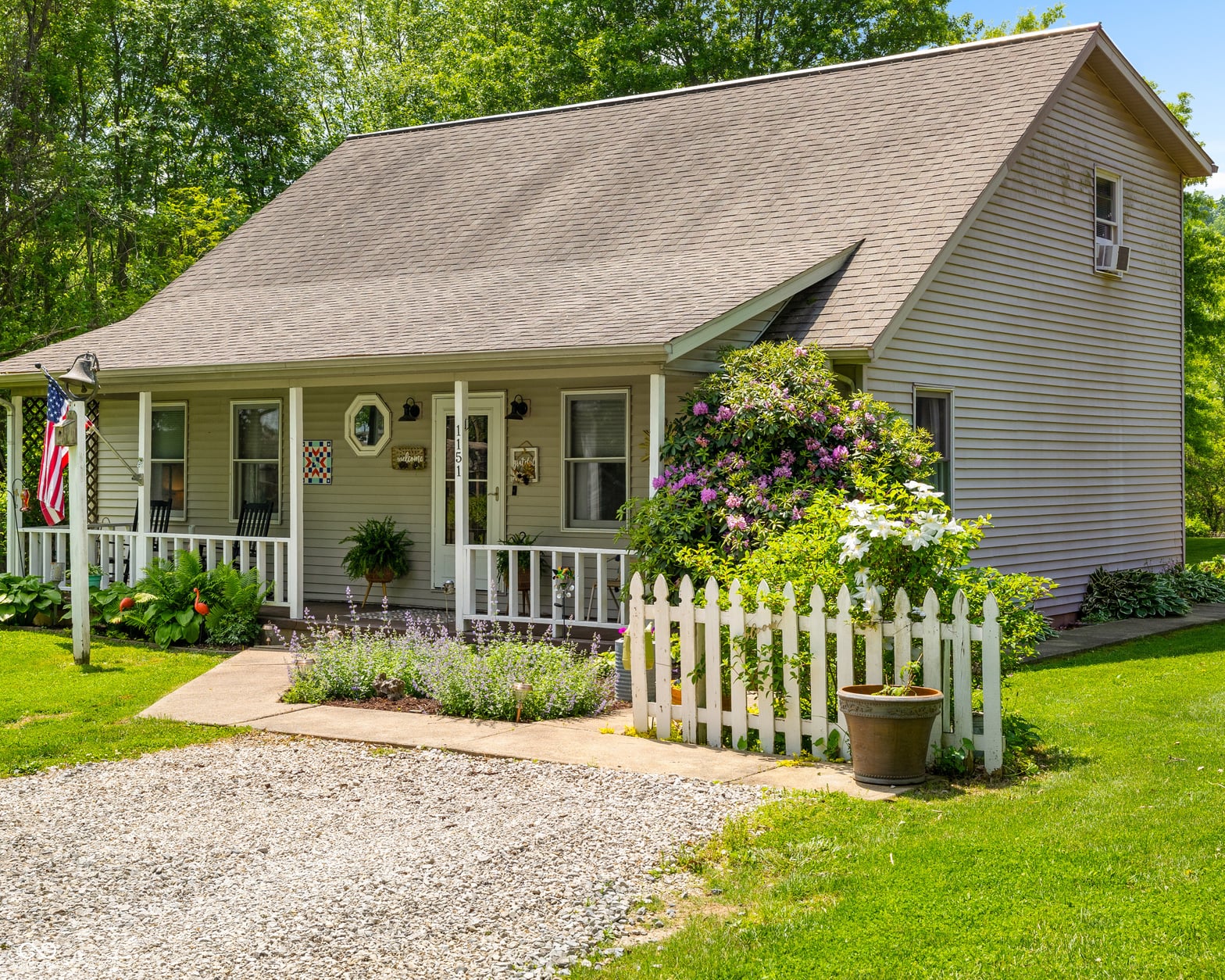 Front exterior at 1151 Tripleton Pike, Bedford, IN