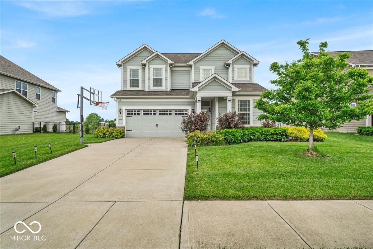 Front exterior at 13495 Forest Glade Drive, Fishers, IN