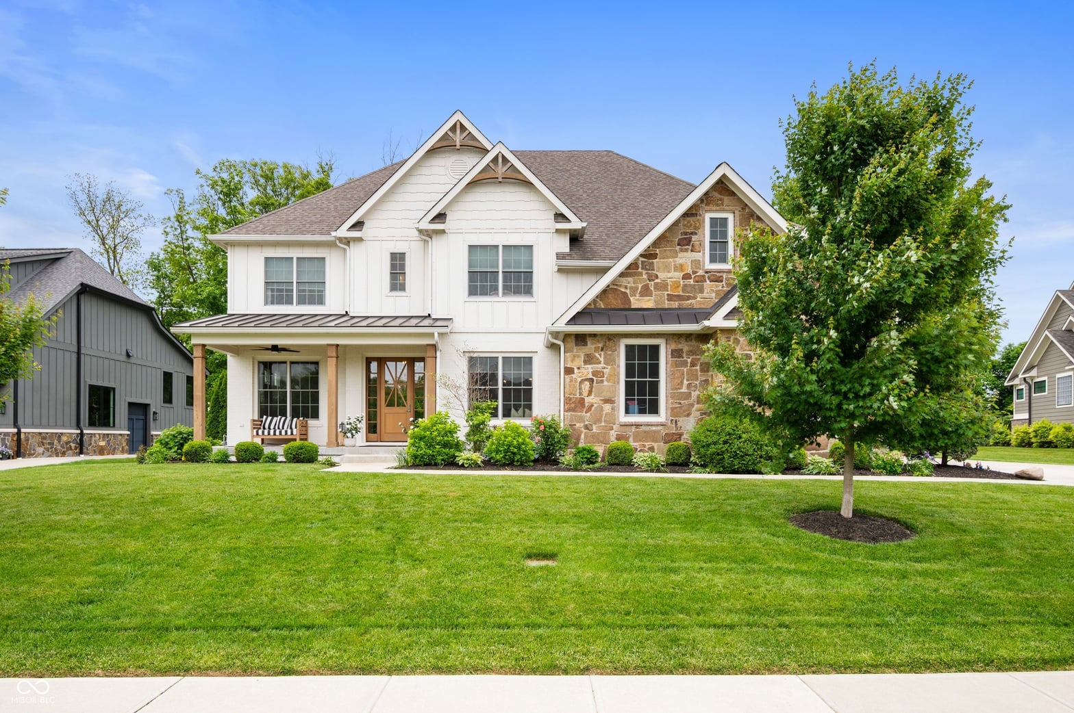Front exterior at 10505 Golden Bear Way, Noblesville, IN