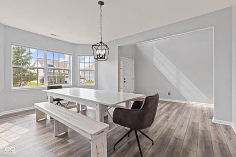 Dining room at 9917 Gallop Lane, Fishers, IN