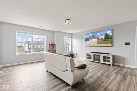 Living room at 9917 Gallop Lane, Fishers, IN