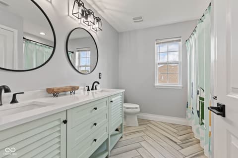 Bathroom at 9917 Gallop Lane, Fishers, IN