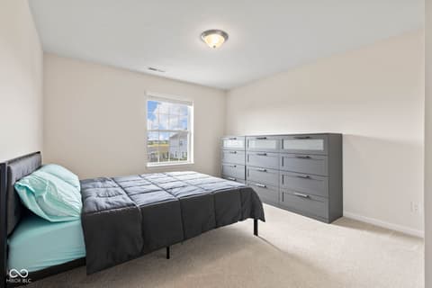 Bedroom at 9917 Gallop Lane, Fishers, IN