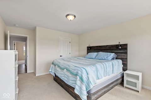Bedroom at 9917 Gallop Lane, Fishers, IN