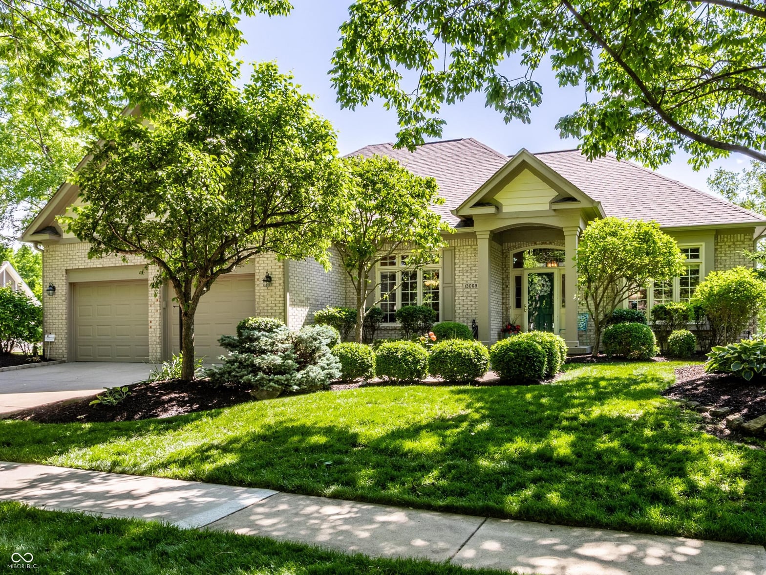 Front exterior at 13069 Abraham Run, Carmel, IN