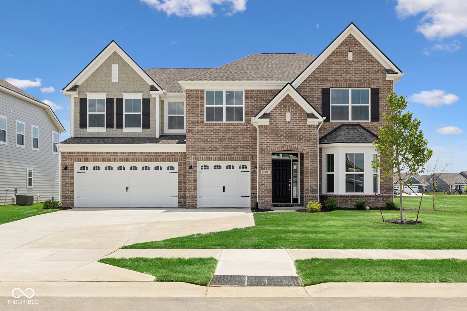 Front exterior at 12403 Fresh Stock Drive, Noblesville, IN