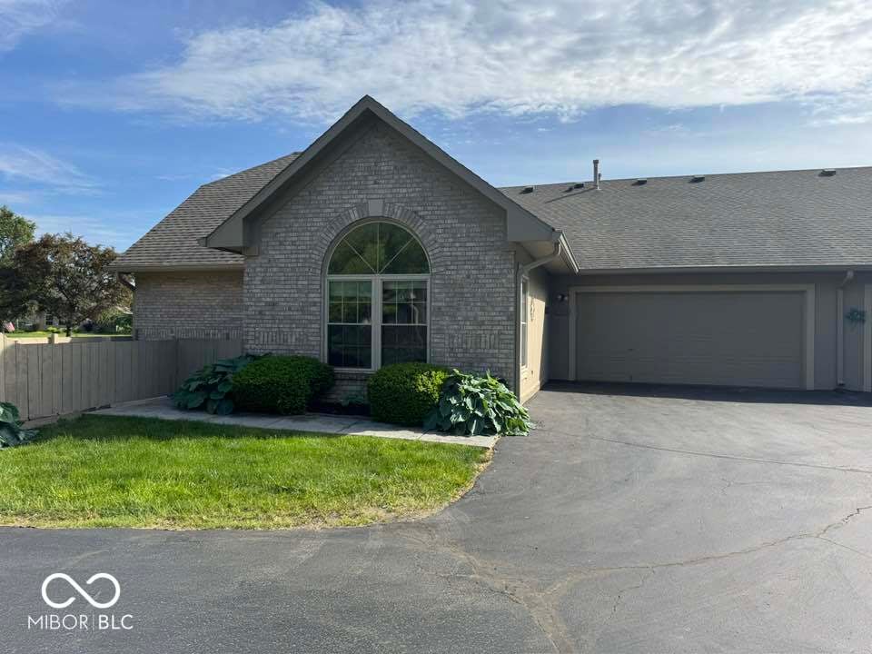 Front exterior at 7548 Briarstone Drive, Indianapolis, IN