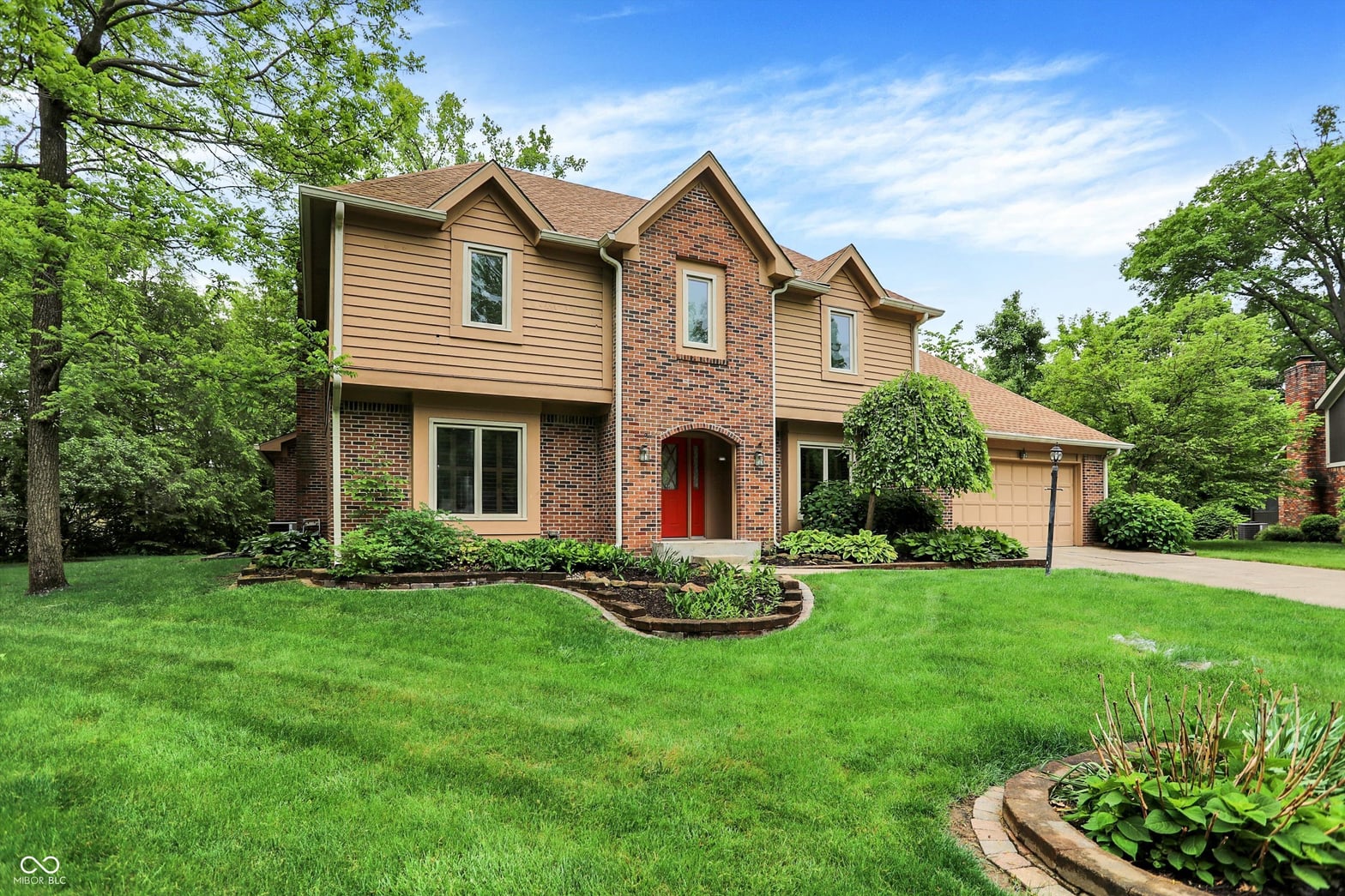 Front exterior at 11469 Woodview Court, Fishers, IN