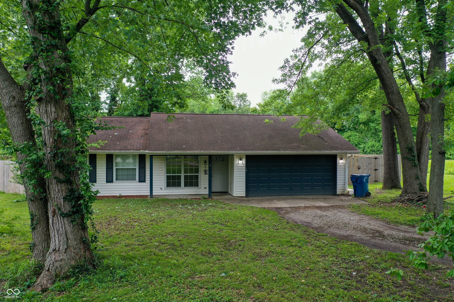 Front exterior at 5 Cullen Court, Terre Haute, IN
