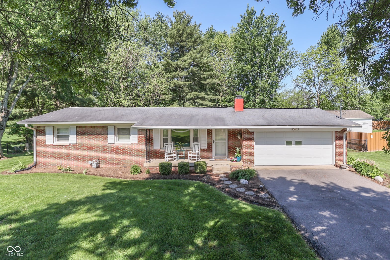 Front exterior at 8246 S Franklin Road, Indianapolis, IN