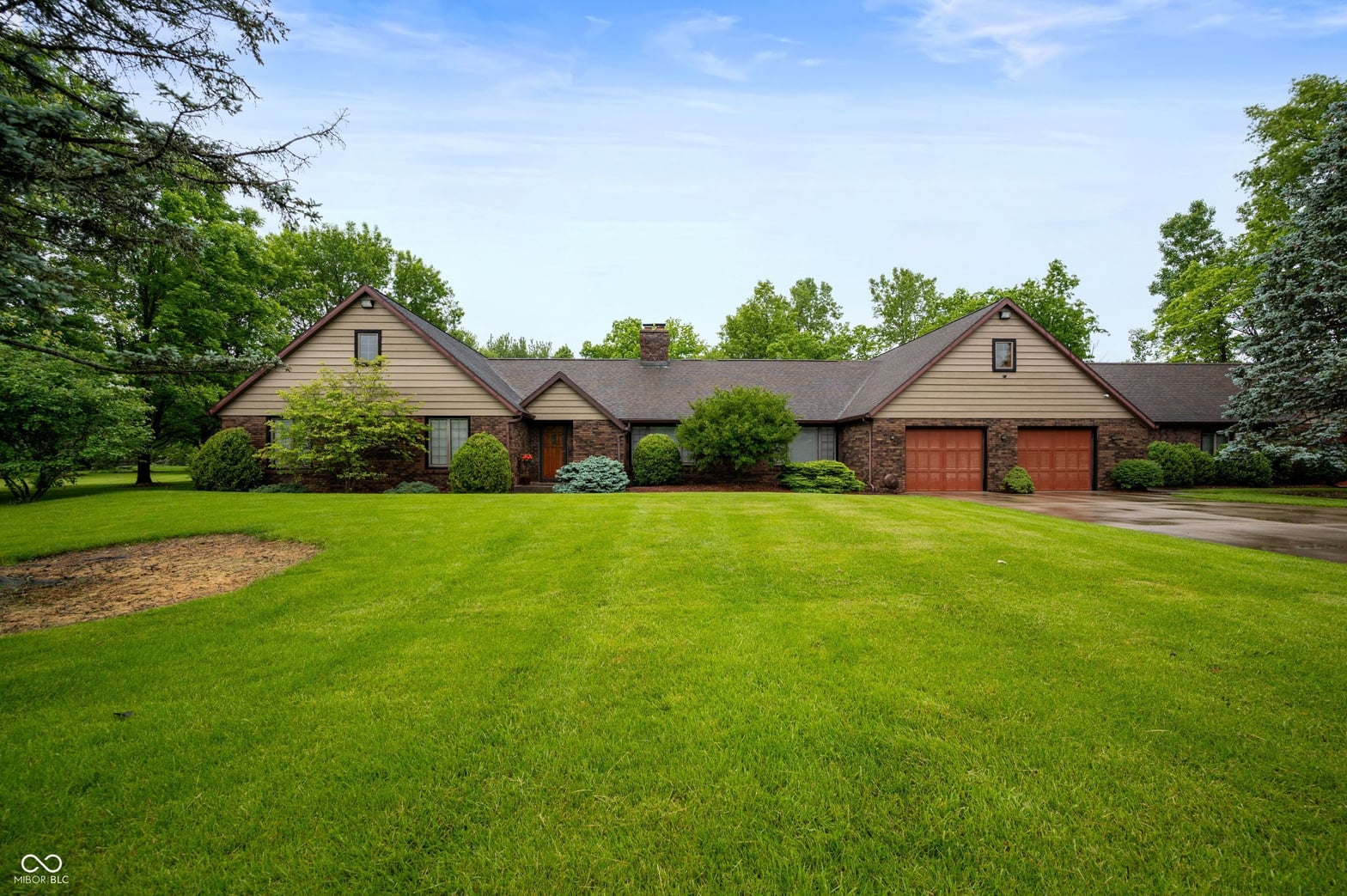 Front exterior at 2411 N County Road 500 W, Muncie, IN