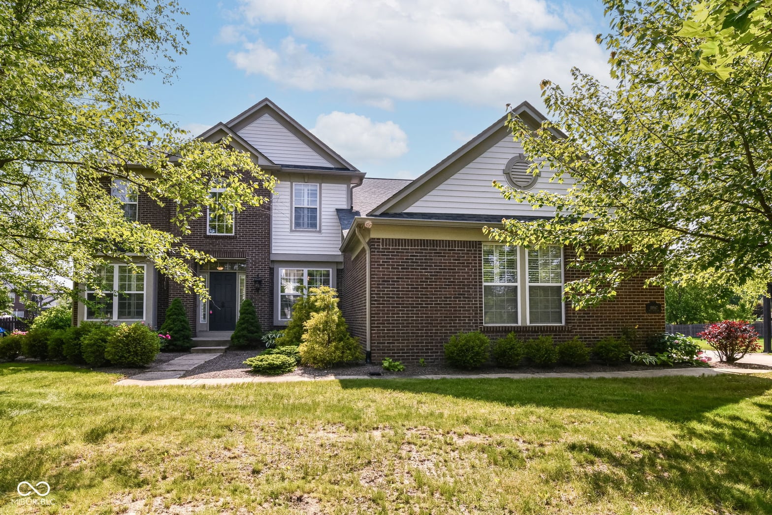 Front exterior at 18967 Mill Grove Drive, Noblesville, IN