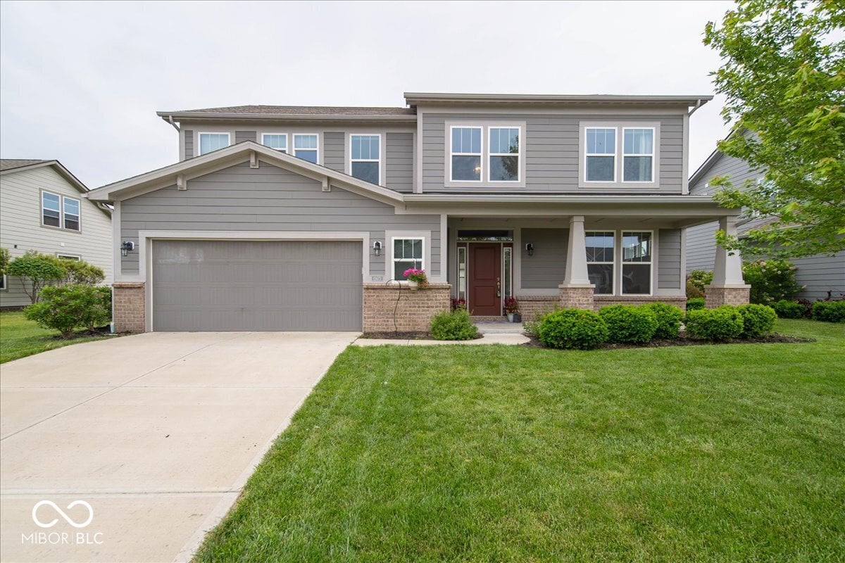 Front exterior at 15675 Myland Drive, Noblesville, IN