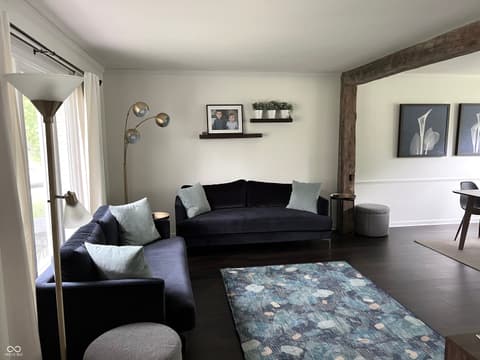 Living room at 377 4th Court E, Carmel, IN