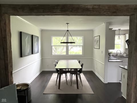 Dining room at 377 4th Court E, Carmel, IN