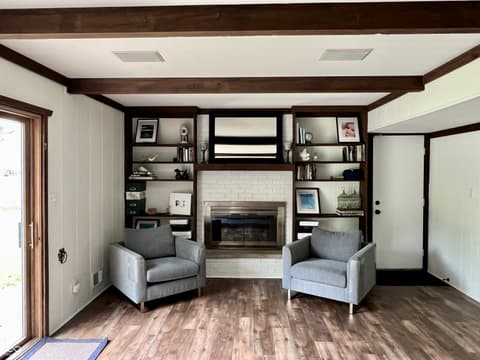 Family room at 377 4th Court E, Carmel, IN