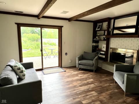 Family room at 377 4th Court E, Carmel, IN