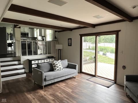 Family room at 377 4th Court E, Carmel, IN
