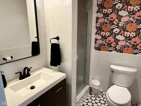 Bathroom at 377 4th Court E, Carmel, IN
