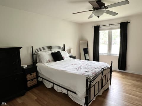 Primary bedroom at 377 4th Court E, Carmel, IN