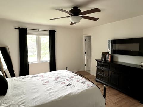 Primary bedroom at 377 4th Court E, Carmel, IN