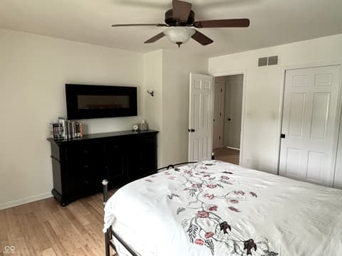 Primary bedroom at 377 4th Court E, Carmel, IN