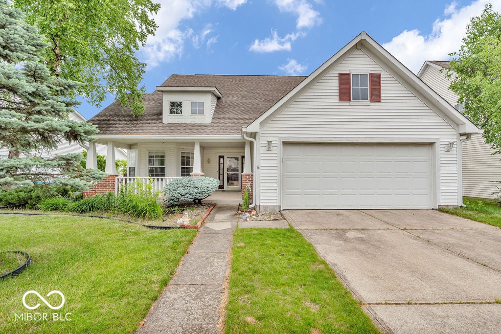 Front exterior at 10717 Morristown Court, Carmel, IN