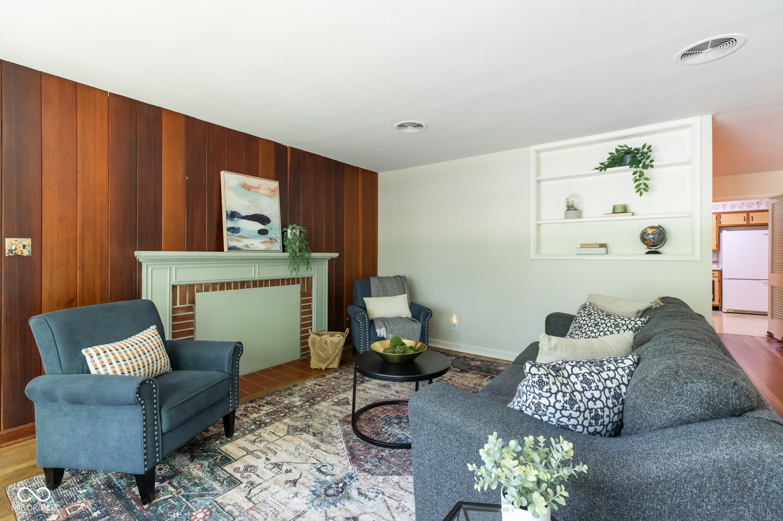 Living room at 815 S Rose Avenue, Bloomington, IN