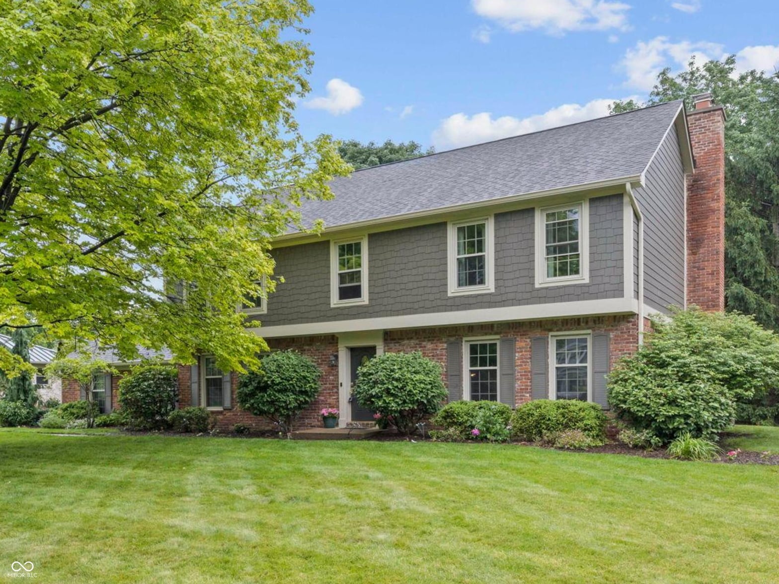 Front exterior at 11807 Rolling Springs Drive, Carmel, IN