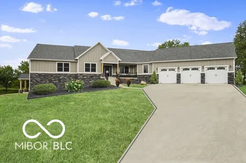 Front exterior at 25050 State Road 213, Cicero, IN