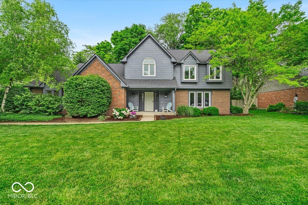 Front exterior at 12961 Limberlost Drive, Carmel, IN