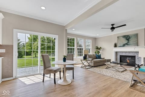 Living room at 515 Lynton Way, Westfield, IN