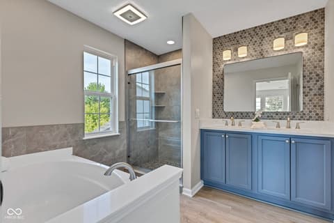 Bathroom at 515 Lynton Way, Westfield, IN