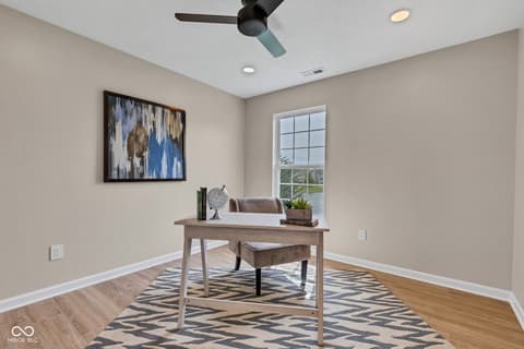 Home office at 515 Lynton Way, Westfield, IN