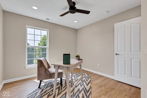 Home office at 515 Lynton Way, Westfield, IN
