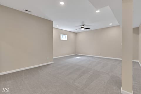 Basement at 515 Lynton Way, Westfield, IN