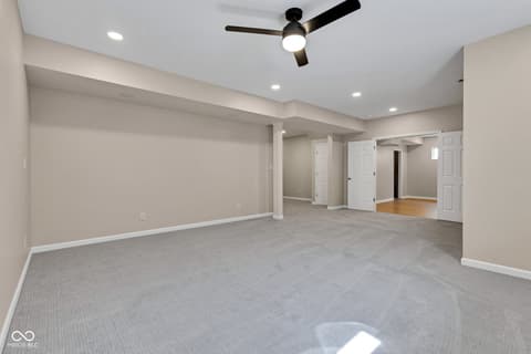 Basement at 515 Lynton Way, Westfield, IN
