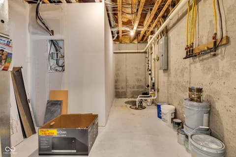 Basement at 515 Lynton Way, Westfield, IN
