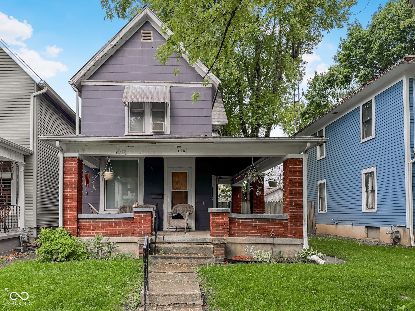 Front exterior at 115 N 16th Street, Richmond, IN