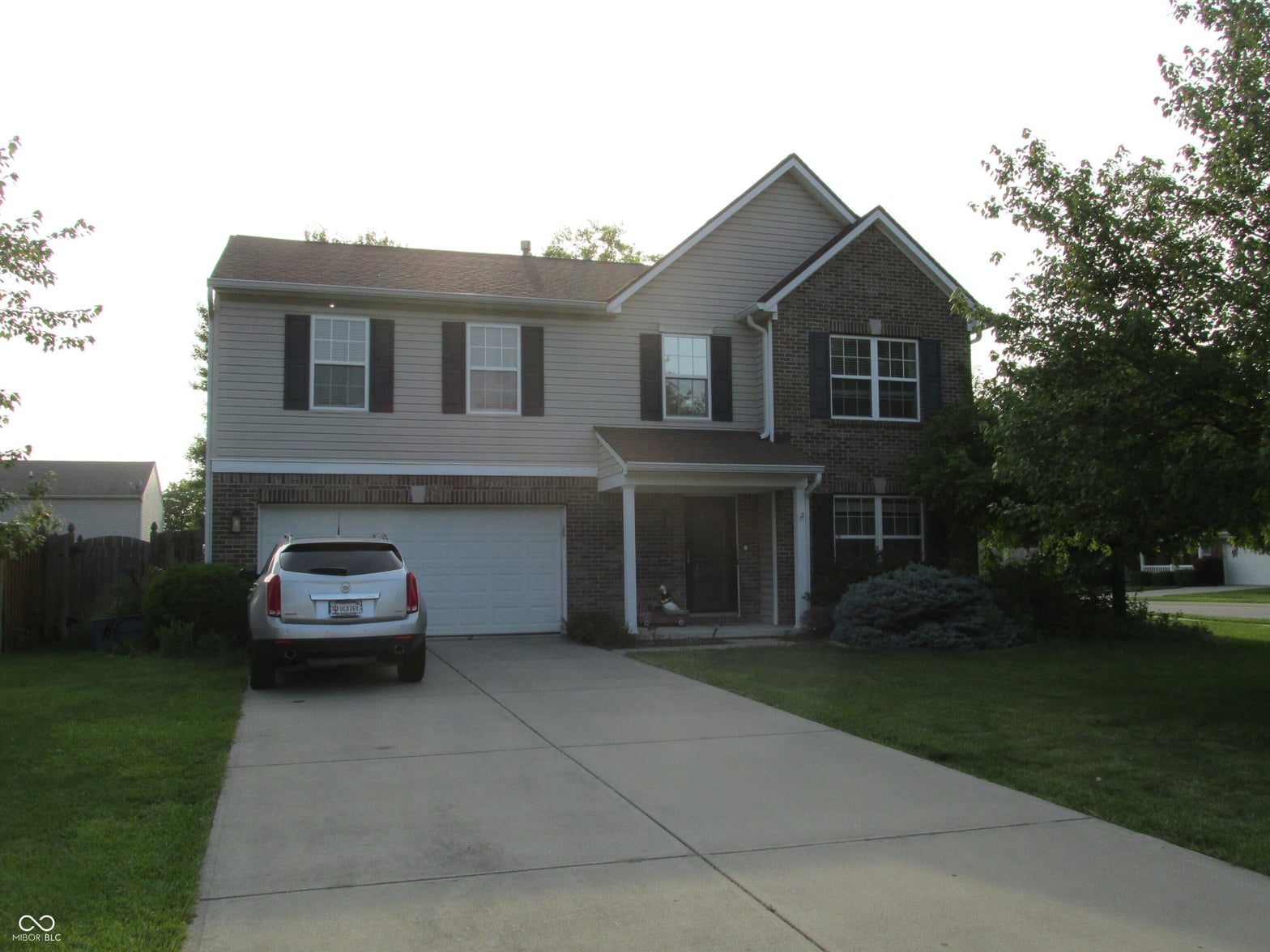Front exterior at 10443 Ringtail Place, Fishers, IN