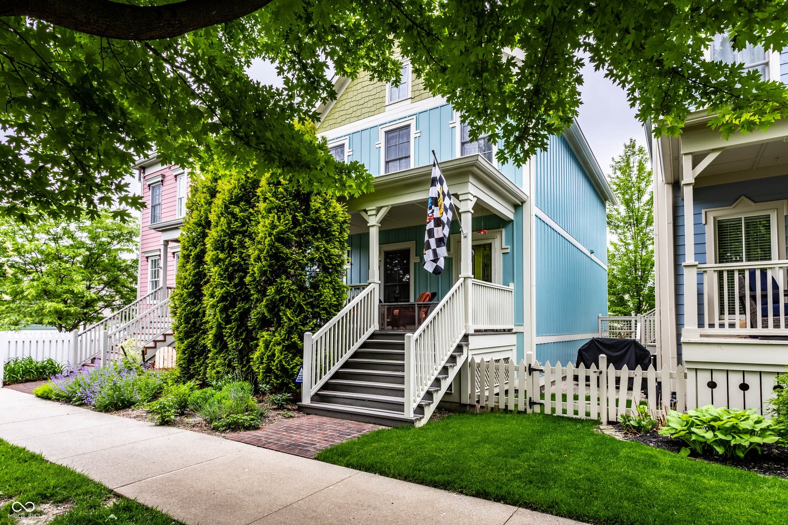 Front exterior at 2017 Rhettsbury Street, Carmel, IN
