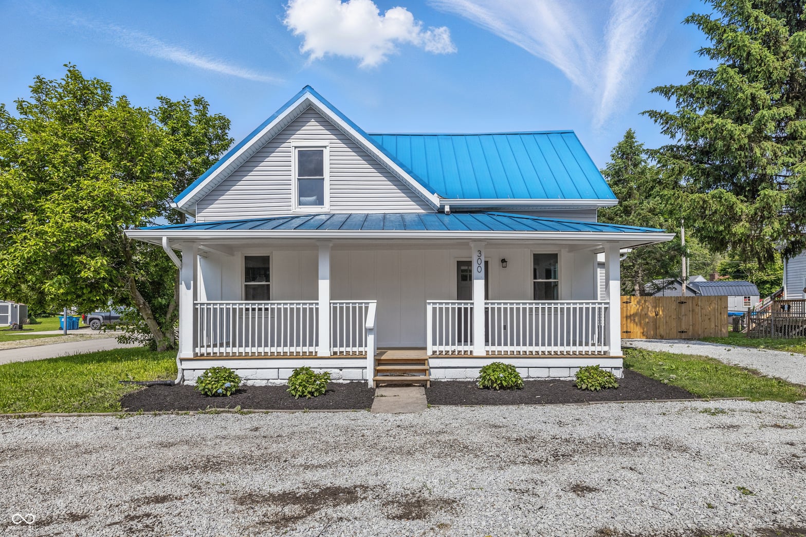 Front exterior at 300 N Church Street, Arcadia, IN