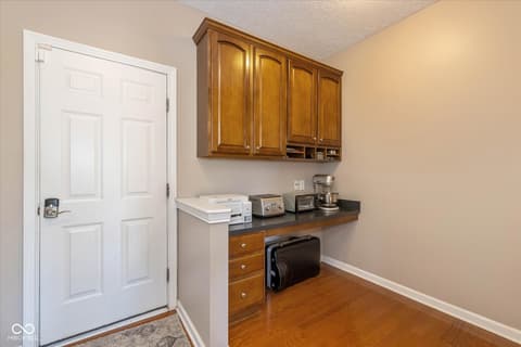 Home office at 12772 Tram Lane, Carmel, IN