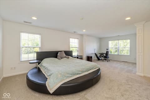 Primary bedroom at 12772 Tram Lane, Carmel, IN