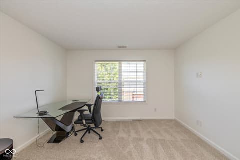 Home office at 12772 Tram Lane, Carmel, IN