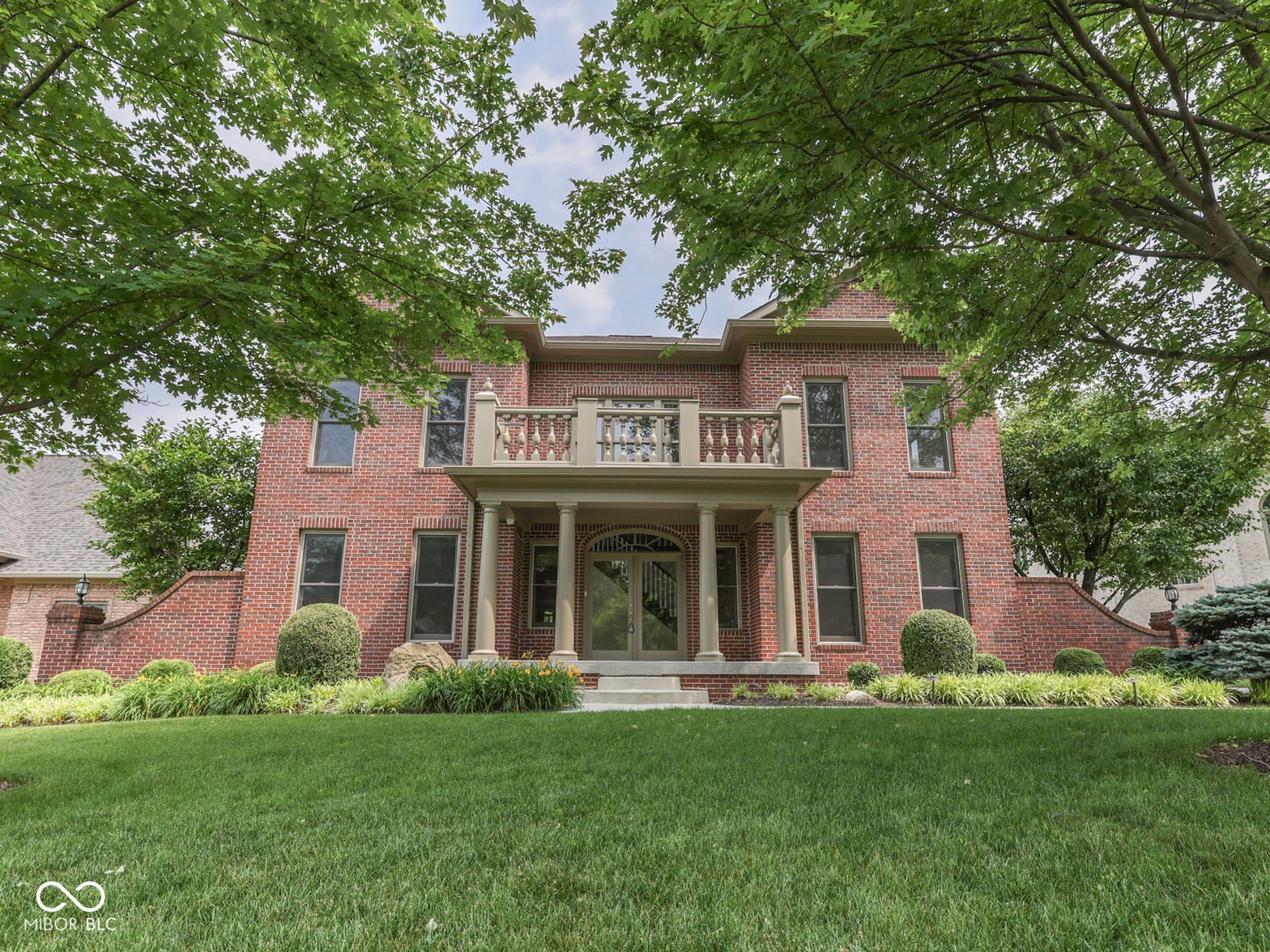 Front exterior at 20 Forrests Edge Court, Indianapolis, IN