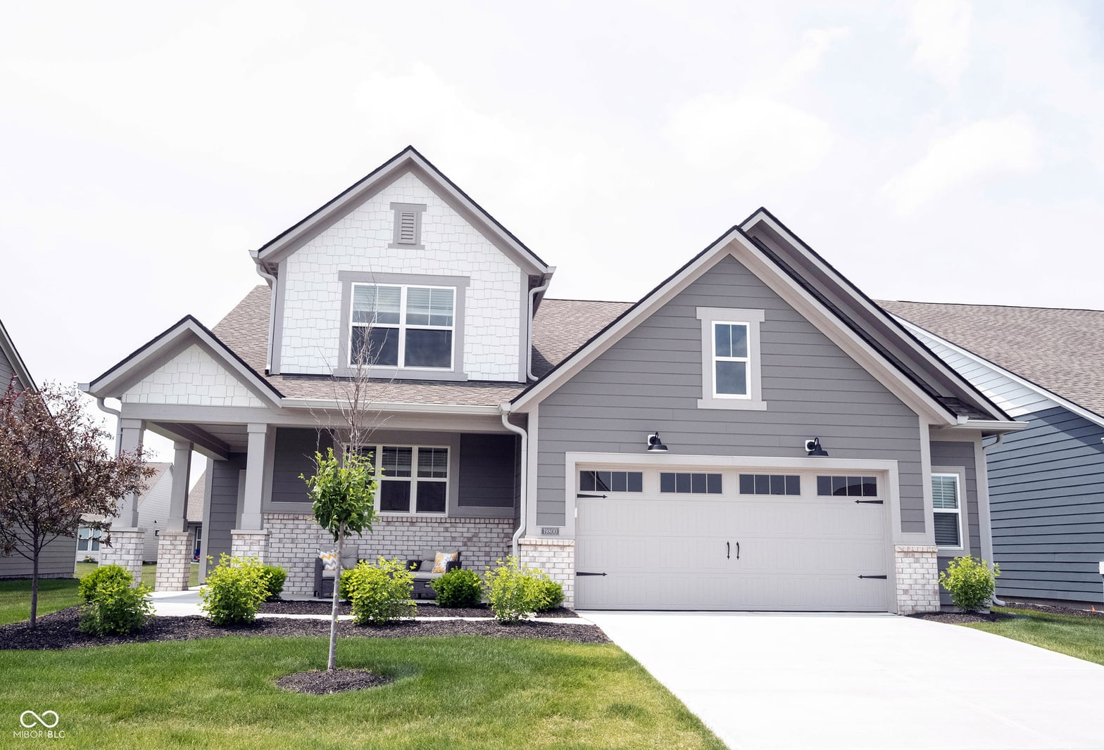 Front exterior at 19800 Sutton Terrace, Westfield, IN